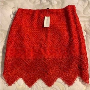 Banana republic lace skirt